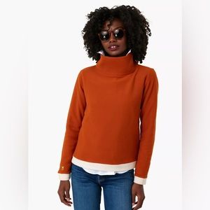 Colorblock fleece by Dudley Stephens